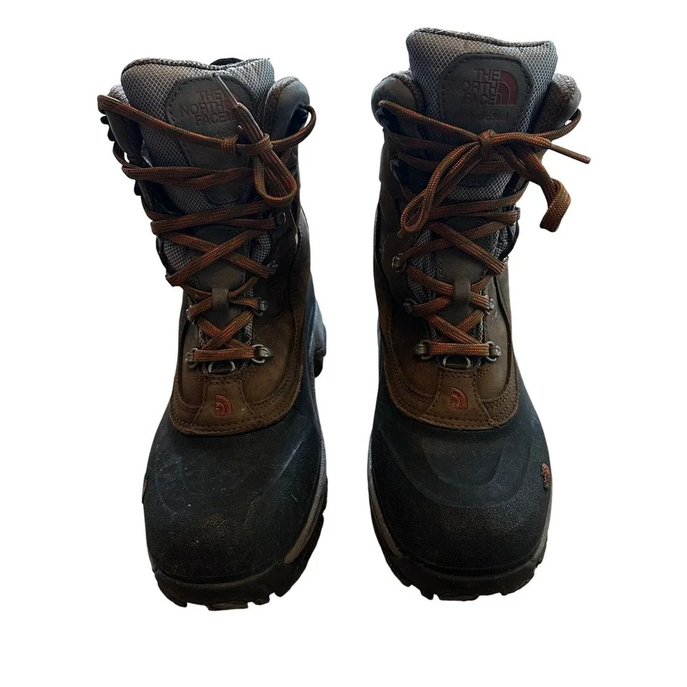 The North Face Baltoro 400 Mens Brown Black Waterproof Winter Boots Size 10